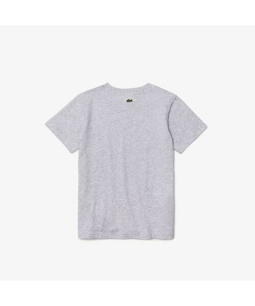 LACOSTE / ラコステ Tシャツ | ボーイズトリプルワニロゴクルーネックTシャツ | 詳細1