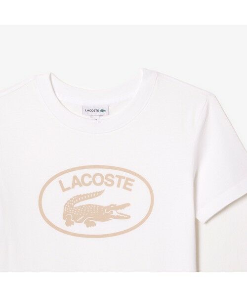 LACOSTE / ラコステ Tシャツ | KIDSオーバルクロックTシャツ | 詳細1