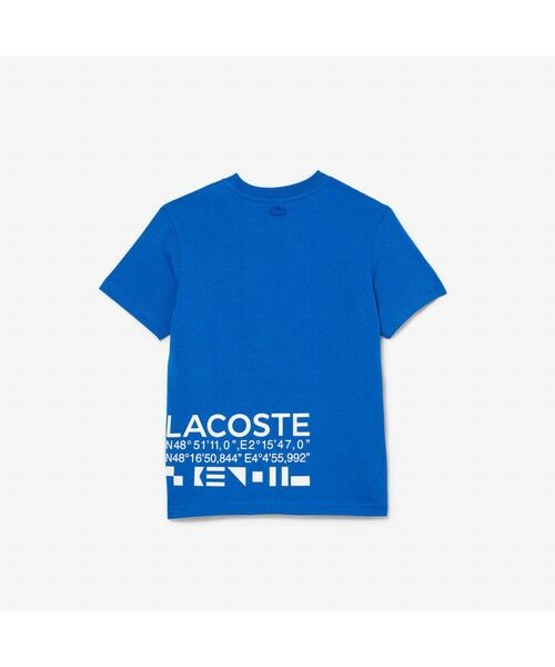 LACOSTE / ラコステ Tシャツ | KIDSシグナルフラッグクロックTシャツ | 詳細10