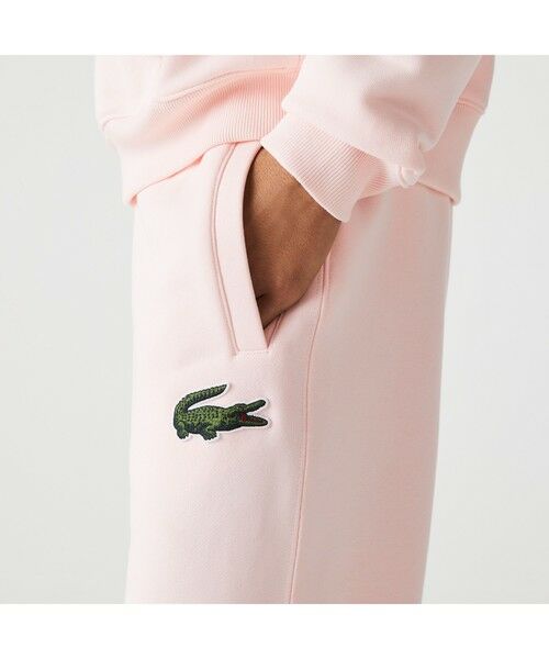 LACOSTE / ラコステ チノ・ワークパンツ | リアルクロックエンブレムオーガニックコットンスウェットパンツ | 詳細11