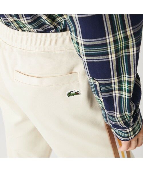 LACOSTE / ラコステ チノ・ワークパンツ | サイドストライプトラックパンツ | 詳細6