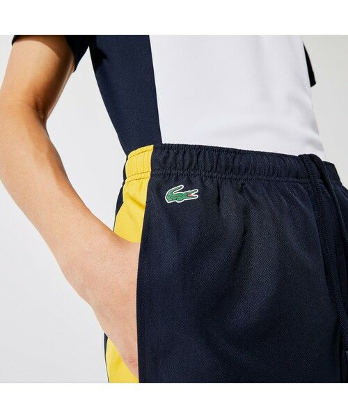 LACOSTE / ラコステ チノ・ワークパンツ | ダイヤリップストップアシンメトリートラックパンツ | 詳細6