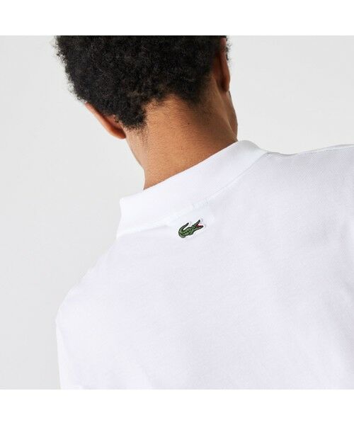 LACOSTE / ラコステ ポロシャツ | カレッジロゴプリントポロシャツ | 詳細7