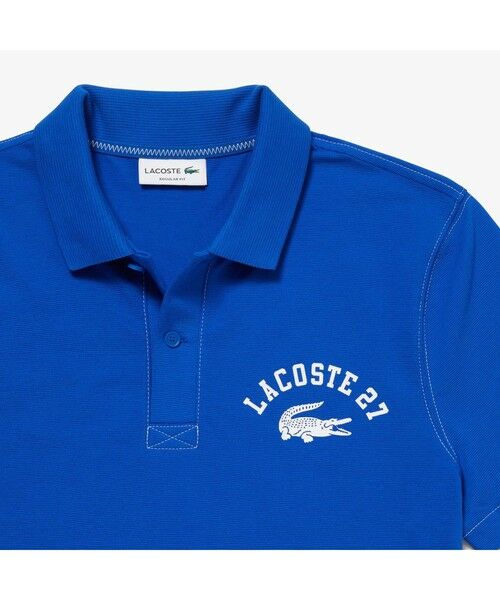 LACOSTE / ラコステ ポロシャツ | カレッジロゴプリントポロシャツ | 詳細15