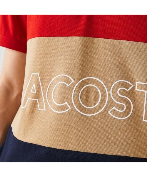 LACOSTE / ラコステ ポロシャツ | ウルトラライトコットン カラーブロックポロシャツ | 詳細5