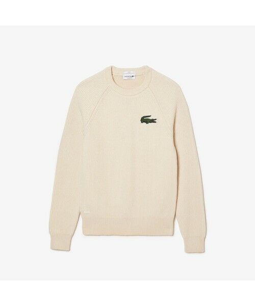 LACOSTE / ラコステ ニット・セーター | オーガニックコットンリブニットセーター | 詳細3