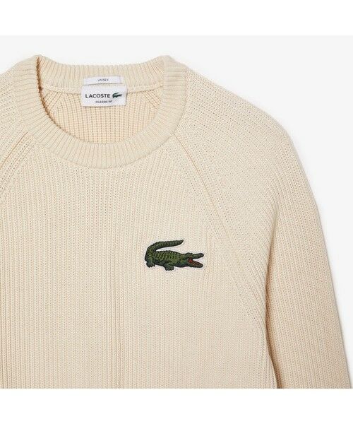 LACOSTE / ラコステ ニット・セーター | オーガニックコットンリブニットセーター | 詳細4