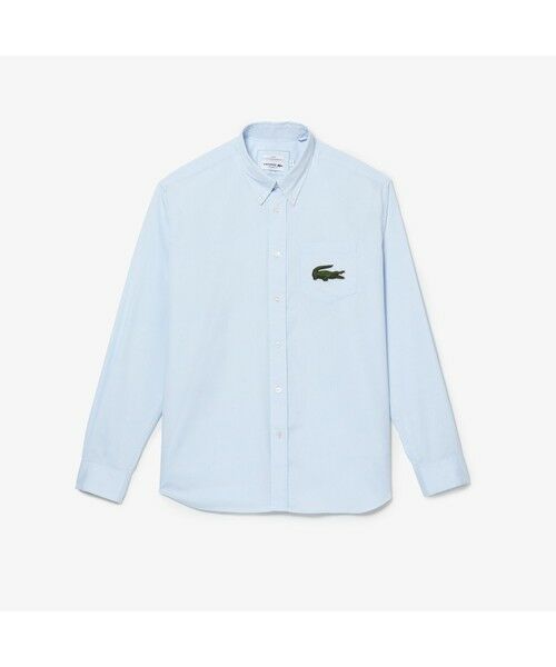 LACOSTE / ラコステ シャツ・ブラウス | チョークストライプリラックスフィットボタンダウンシャツ | 詳細10