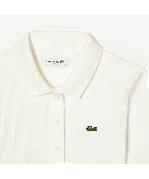 LACOSTE / ラコステ ポロシャツ | タイトフィットリブニットポロシャツ | 詳細7