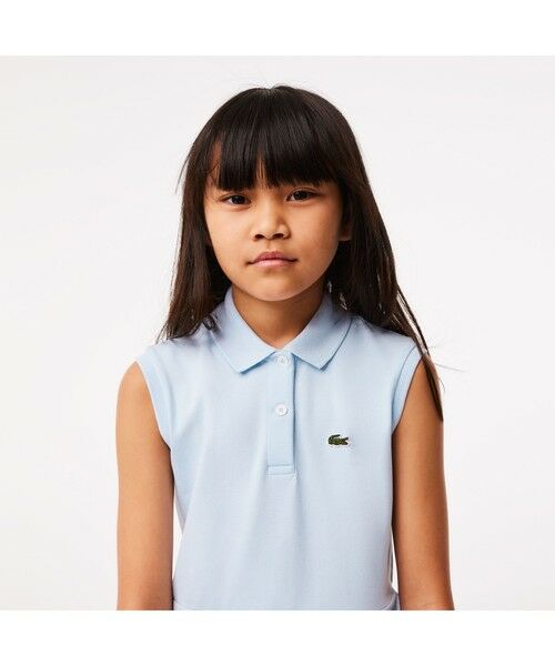 LACOSTE / ラコステ ミニ丈・ひざ丈ワンピース | GIRLS ノースリーブポロドレス | 詳細7