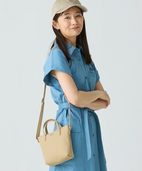 LACOSTEラコステCONCEPT2WAYミニトートショルダーバッグネイビー L.12.12』CONCEPT 2WAYミニトート NF2609O - ラコステ（LACOSTE