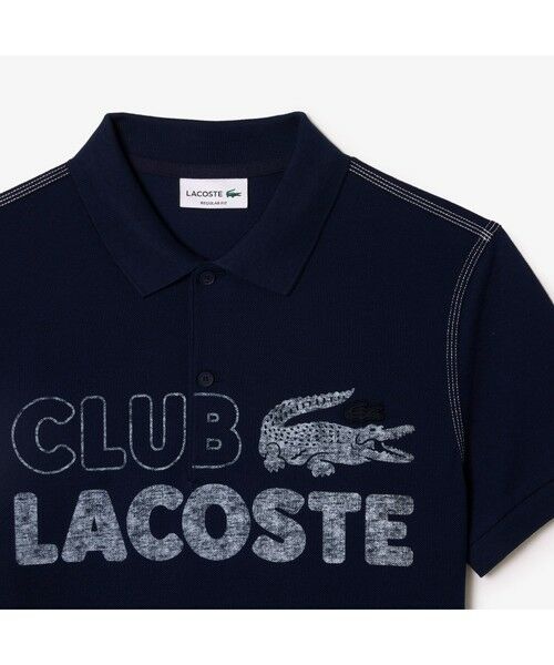 LACOSTE / ラコステ ポロシャツ | ヴィンテージプリントポロシャツ | 詳細16