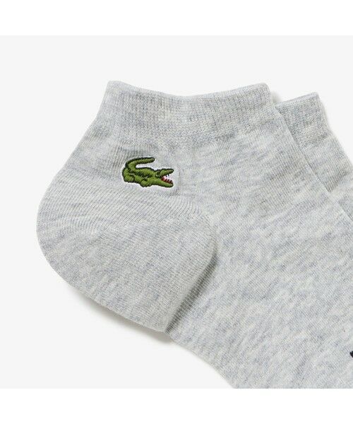 LACOSTE / ラコステ ソックス | ブランドネームロゴジャカードくるぶし丈ソックス | 詳細3