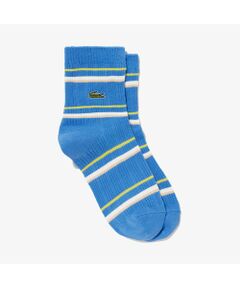 LACOSTE / ラコステ ソックス | 細ボーダーリブニットソックス