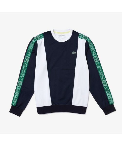 LACOSTE / ラコステ スウェット | スリーブテーピングクルーネックプルオーバー | 詳細2