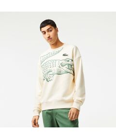 LACOSTE / ラコステ スウェット | オーバーサイズプリントクルーネックスウェット トレーナー