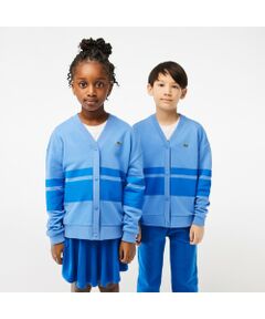 LACOSTE / ラコステ カーディガン・ボレロ | BOYS ボーダースウェットカーディガン
