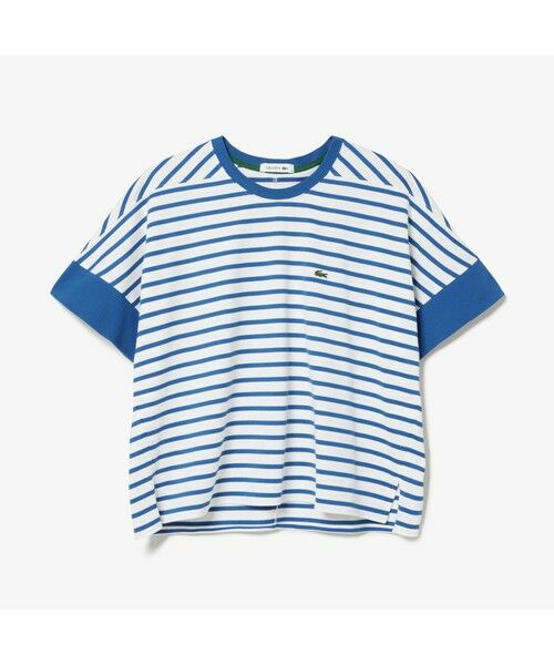 LACOSTE / ラコステ Tシャツ | ドルマンスリーブワイドボーダーTシャツ | 詳細10