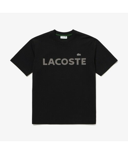 LACOSTE / ラコステ Tシャツ | ヘビーウェイトブランドネームロゴTシャツ | 詳細5