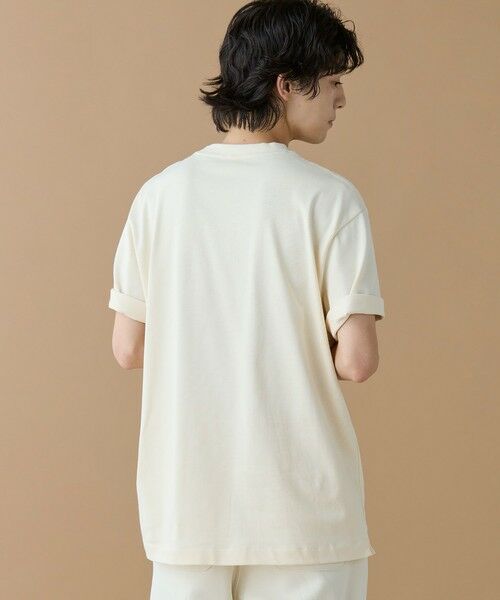 LACOSTE / ラコステ Tシャツ | ヘビーウェイトブランドネーム ラバープリント ロゴ半袖Tシャツ | 詳細17