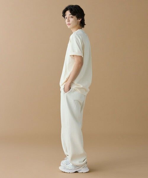 LACOSTE / ラコステ Tシャツ | ヘビーウェイトブランドネーム ラバープリント ロゴ半袖Tシャツ | 詳細19