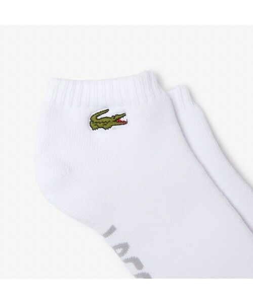 LACOSTE / ラコステ ソックス | ネームジャカードくるぶし丈ソックス | 詳細2