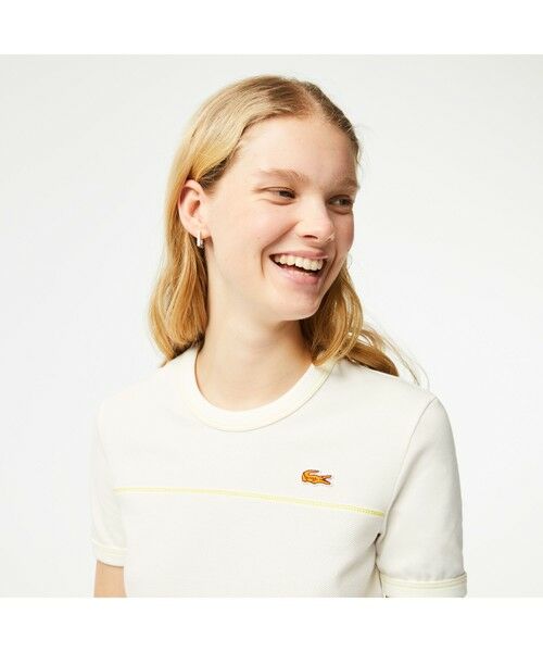 LACOSTE / ラコステ Tシャツ | メイド・イン・フランス 鹿の子地Tシャツ | 詳細1