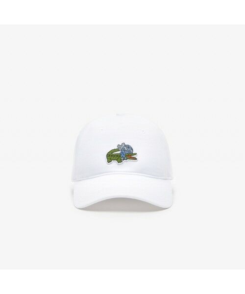 セール】 『Lacoste x Netflix』 アレンジワニロゴキャップ