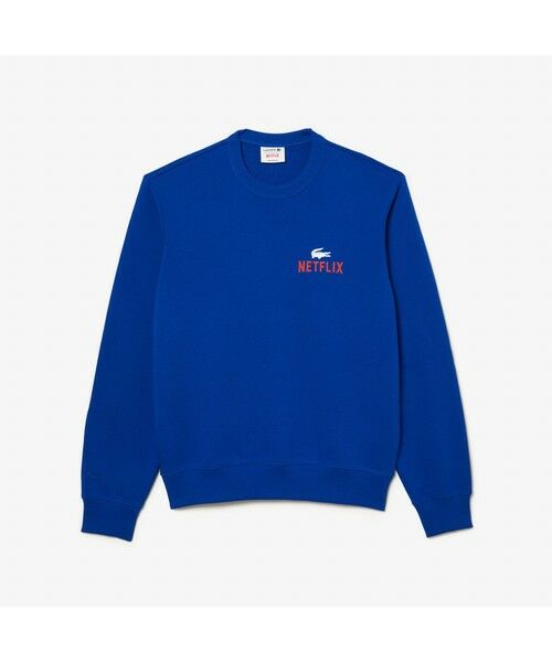 LACOSTE / ラコステ スウェット | 『Lacoste x Netflix』 バックプリントクルーネックスウェット | 詳細5