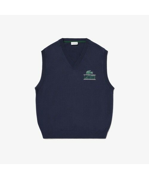 セール】 クラシックVネックニットベスト （ベスト）｜LACOSTE 