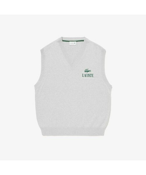 セール】 クラシックVネックニットベスト （ベスト）｜LACOSTE