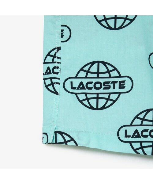 LACOSTE / ラコステ シャツ・ブラウス | グローブプリントオープンカラーシャツ | 詳細12