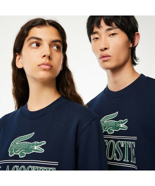 LACOSTE / ラコステ スウェット | 【EC限定】3Dプリントクラシッククルーネックスウェット | 詳細7