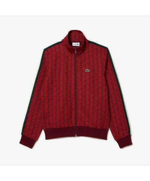 LACOSTE / ラコステ スウェット | モノグラムジャカードトラックジャケット | 詳細8