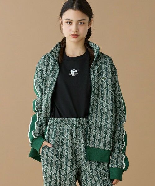 LACOSTE / ラコステ その他トップス | モノグラムジャカードトラックジャケット 【セットアップ対応】 | 詳細16