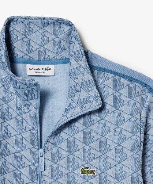 LACOSTE / ラコステ その他トップス | モノグラムジャカードトラックジャケット 【セットアップ対応】 | 詳細8