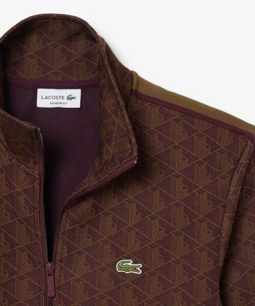 LACOSTE / ラコステ その他トップス | モノグラムジャカードトラックジャケット 【セットアップ対応】 | 詳細18