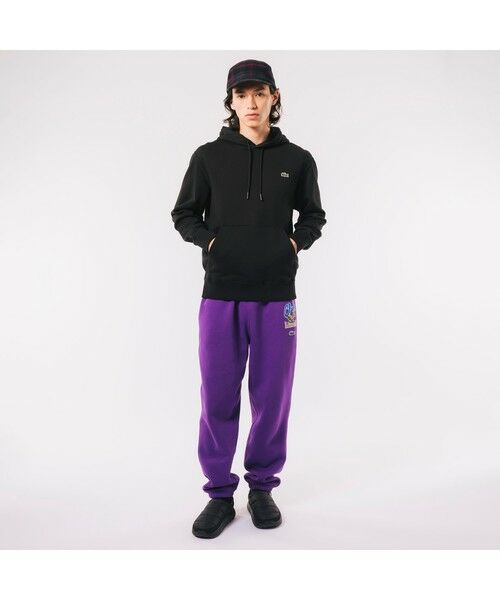 ラコステ　パーカー Men's Big Fit Hooded T-Shirt - T-shirts - New In 2025 | Lacoste