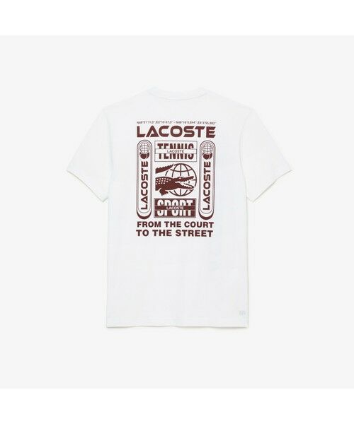 LACOSTE / ラコステ Tシャツ | 『ダニエル・メドベージェフ』クルーネックTシャツ | 詳細4