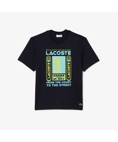 LACOSTE / ラコステ Tシャツ | ルネ・ラコステ グラフィックプリントTシャツ | 詳細9