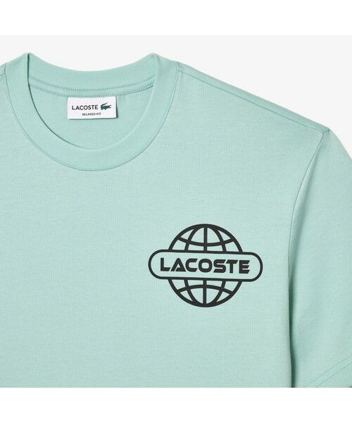 LACOSTE / ラコステ Tシャツ | グラデーションネームロゴバックプリントTシャツ | 詳細1