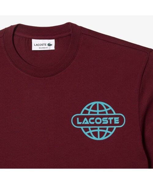 LACOSTE / ラコステ Tシャツ | グラデーションネームロゴバックプリントTシャツ | 詳細10