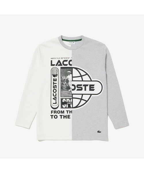 LACOSTE / ラコステ Tシャツ | アシンメトリーダンボールニットTシャツ | 詳細16