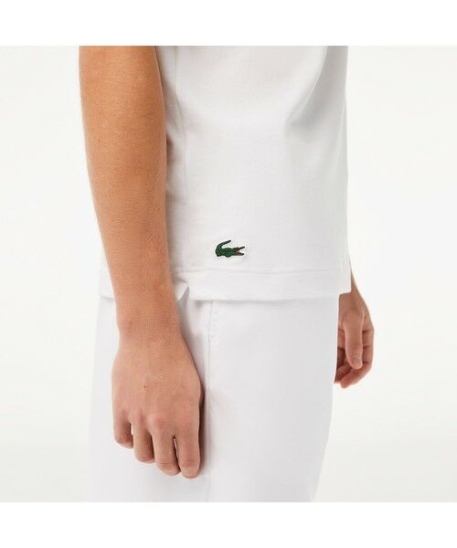 LACOSTE / ラコステ Tシャツ | 『ノバク・ジョコビッチ』シグナルフラッグワニロゴTシャツ | 詳細6