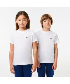 JUNIORベーシックワニロゴパッチTシャツ