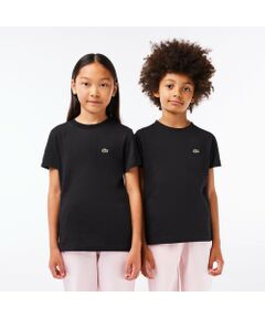 JUNIORベーシックワニロゴパッチTシャツ