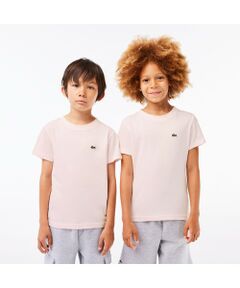 JUNIORベーシックワニロゴパッチTシャツ