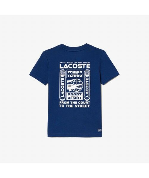 LACOSTE / ラコステ Tシャツ | 『ダニエル・メドベージェフ』バックプリントTシャツ | 詳細4