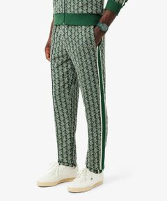 LACOSTE / ラコステ チノ・ワークパンツ | サイドテーピングモノグラムジャカードトラックパンツ