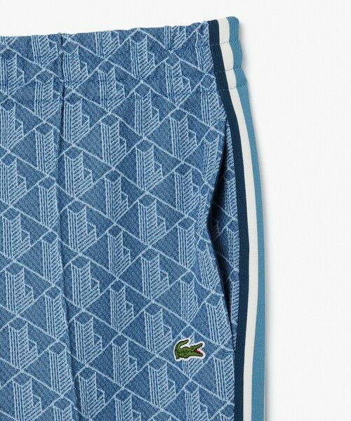 LACOSTE / ラコステ チノ・ワークパンツ | サイドテーピングモノグラムジャカードトラックパンツ | 詳細14